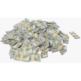 3D model Bunch of Money V2